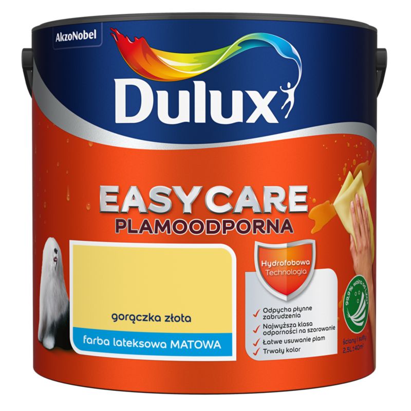 Farba Dulux EasyCare gorączka złota 2,5 l