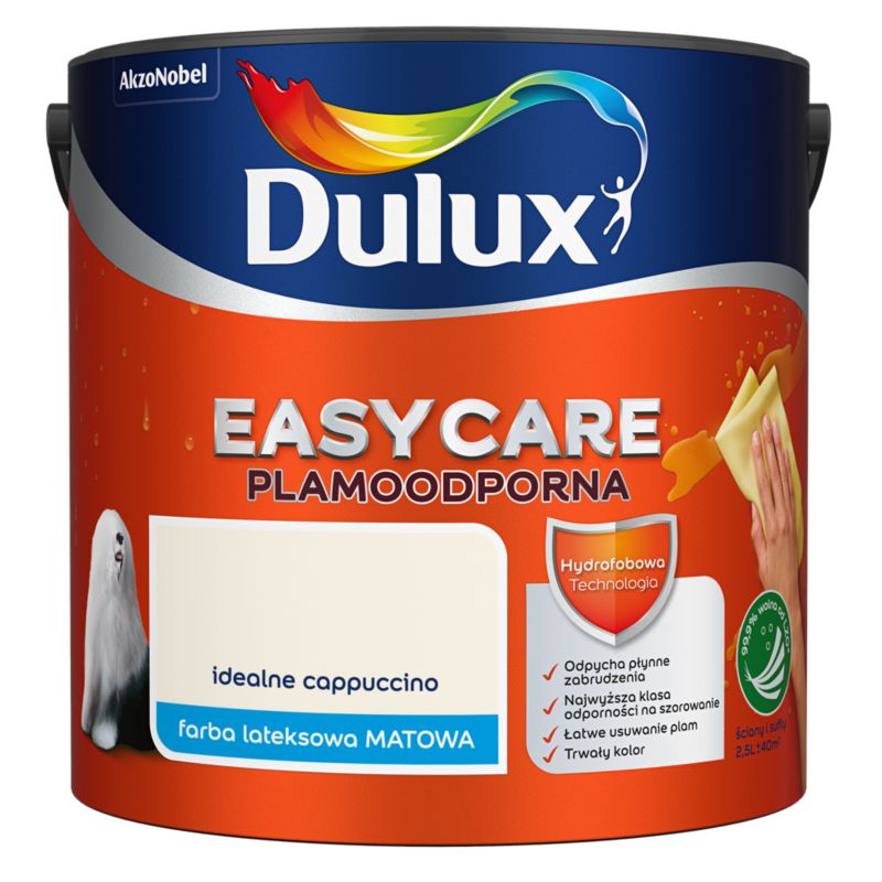 Farba Dulux EasyCare idealne cappuccino 2,5 l