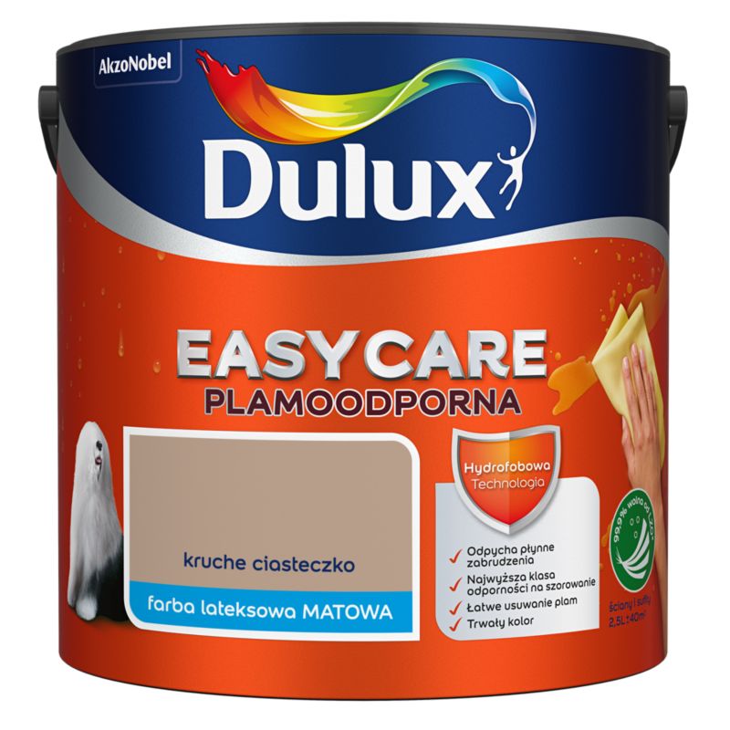 Farba Dulux EasyCare kruche ciasteczko 2,5 l