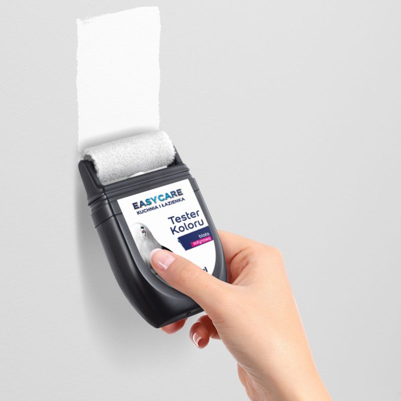 Farba Dulux EasyCare Kuchnia i Łazienka biała satyna 30 ml