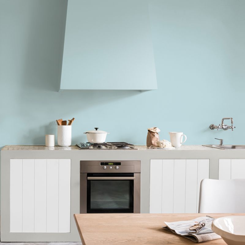 Farba Dulux EasyCare Kuchnia i Łazienka błękitne jezioro 2,5 l