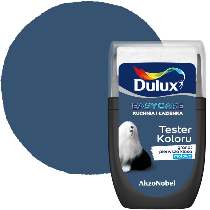 Farba Dulux EasyCare Kuchnia i Łazienka granat pierwsza klasa 30 ml
