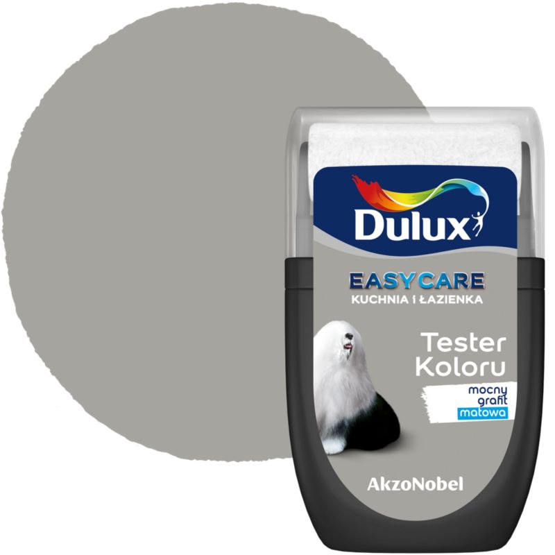 Farba Dulux EasyCare Kuchnia i Łazienka mocny grafit 30 ml
