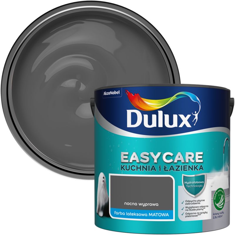 Farba Dulux EasyCare Kuchnia i Łazienka nocna wyprawa 2,5 l