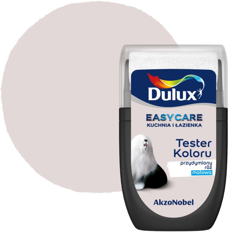 Farba Dulux EasyCare Kuchnia i Łazienka przydymiony róż 30 ml