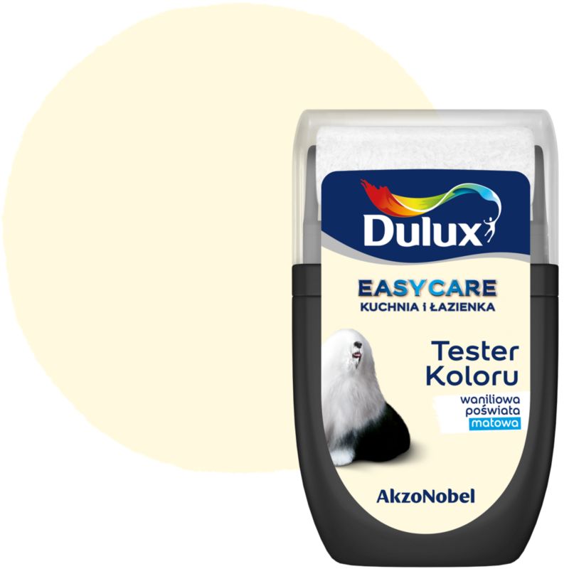 Farba Dulux EasyCare Kuchnia i Łazienka waniliowa poświata 30 ml