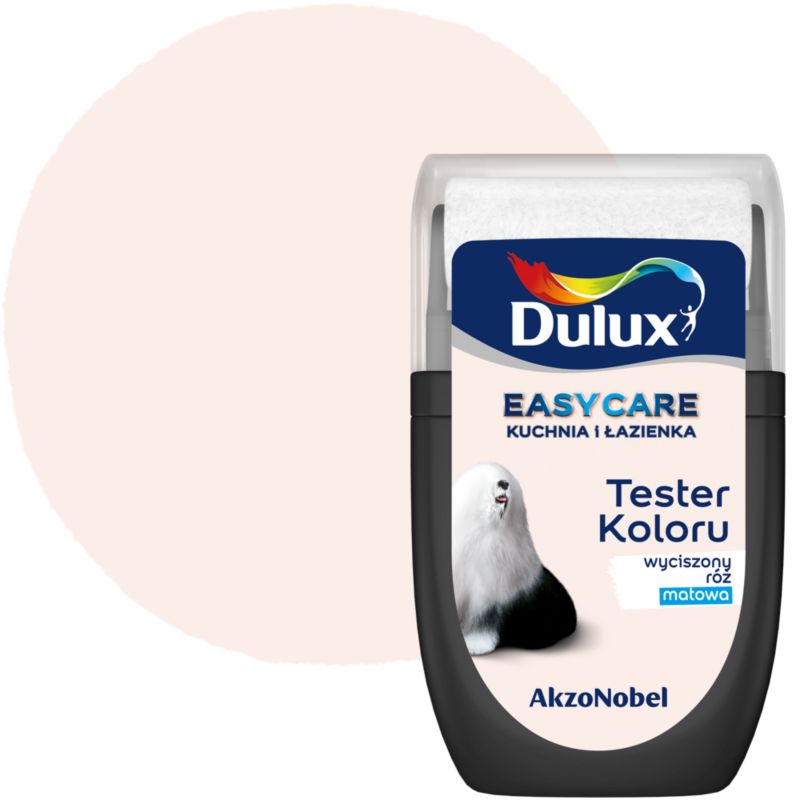 Farba Dulux EasyCare Kuchnia i Łazienka wyciszony róż 30 ml