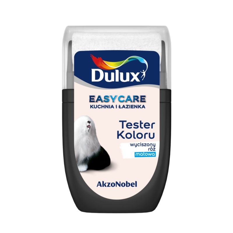 Farba Dulux EasyCare Kuchnia i Łazienka wyciszony róż 30 ml