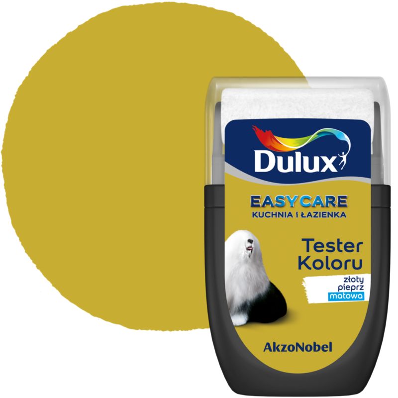 Farba Dulux EasyCare Kuchnia i Łazienka złoty pieprz 30 ml