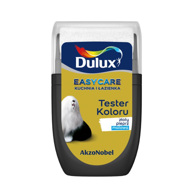 Farba Dulux EasyCare Kuchnia i Łazienka złoty pieprz 30 ml