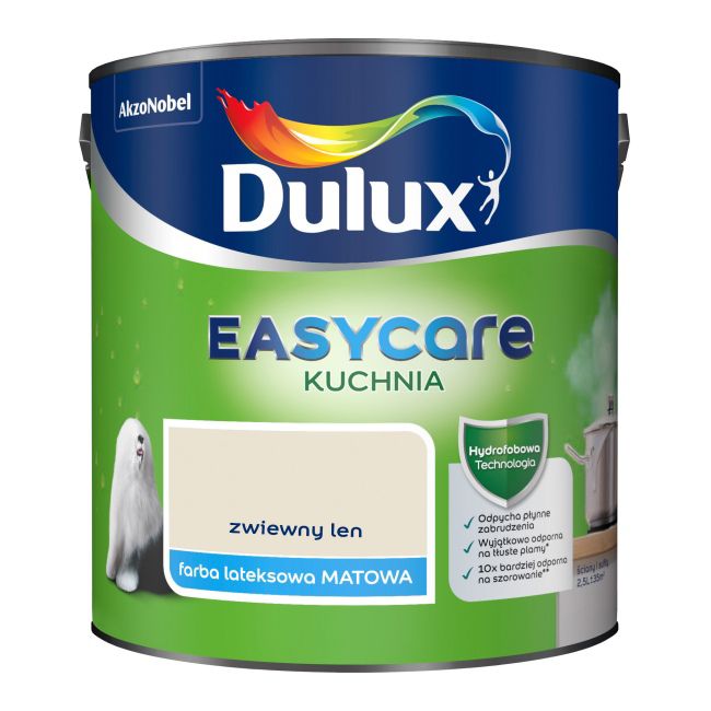 Farba Dulux EasyCare Kuchnia zwiewny len 2,5 l