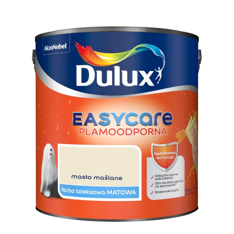 Farba Dulux EasyCare masło maślane 2,5 l