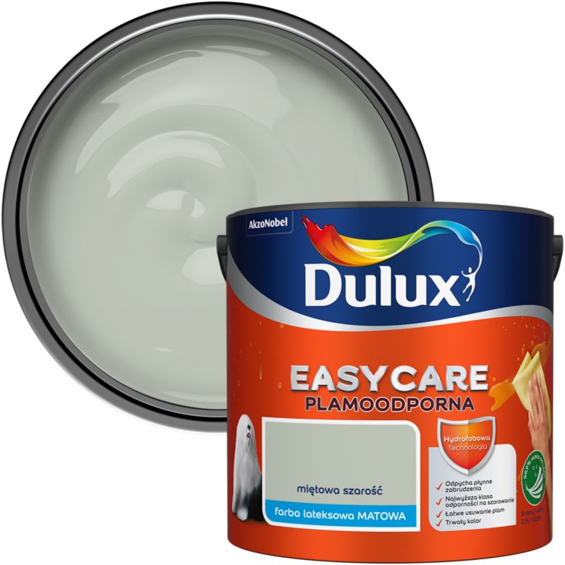 Farba Dulux EasyCare miętowa szarość 2,5 l