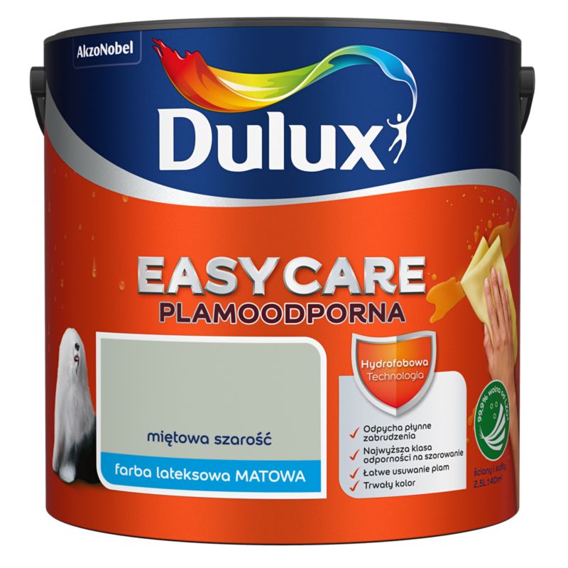 Farba Dulux EasyCare miętowa szarość 2,5 l