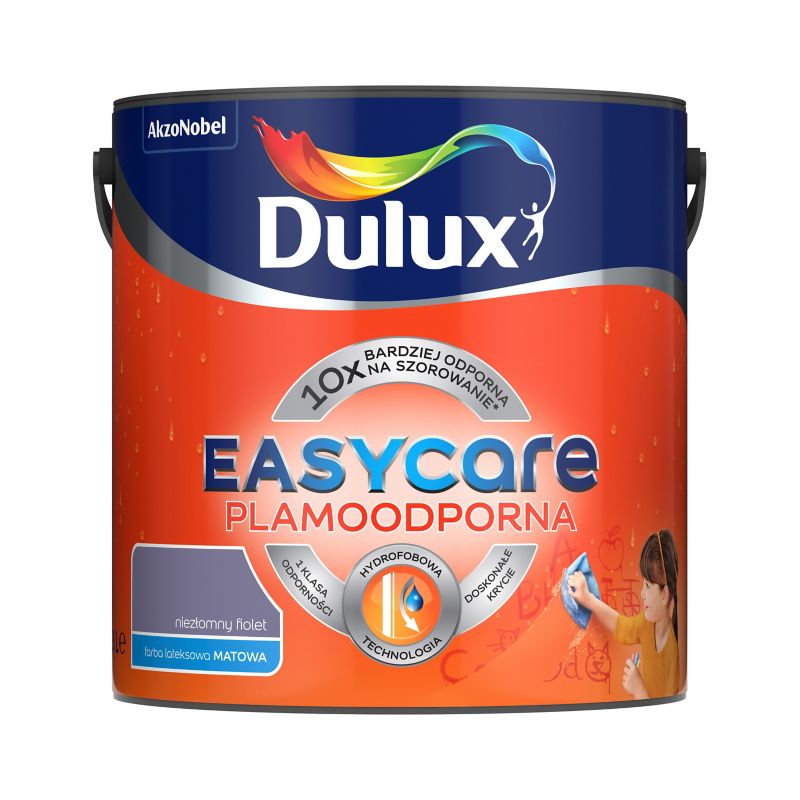 Farba Dulux EasyCare niezłomny fiolet 2,5 l