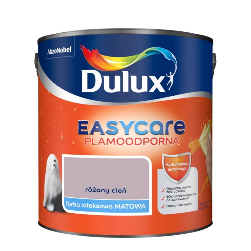 Farba Dulux EasyCare różany cień 2,5 l
