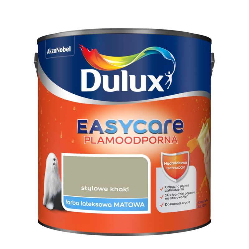 Farba Dulux EasyCare stylowe khaki 2,5 l