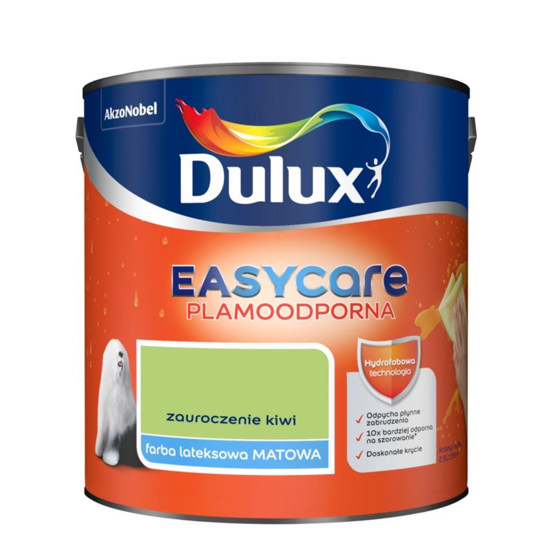 Farba Dulux EasyCare zauroczenie kiwi 2,5 l