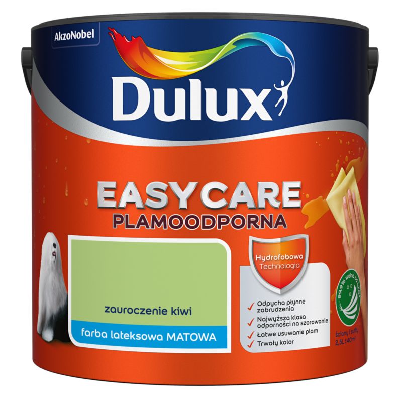 Farba Dulux EasyCare zauroczenie kiwi 2,5 l