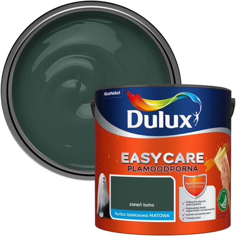 Farba Dulux EasyCare zieleń boho 2,5 l