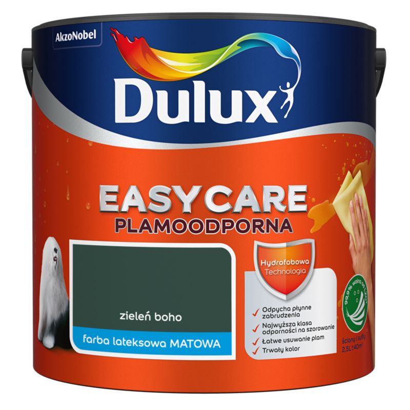 Farba Dulux EasyCare zieleń boho 2,5 l