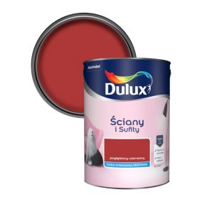 Farba Dulux Ściany i Sufity pogłębiony czerwony 5 l