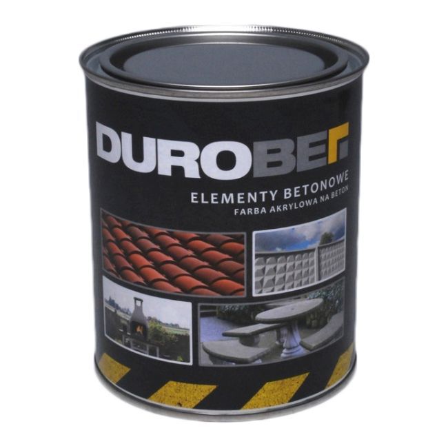 Farba Durobet elementy betonowe biała 0,75 l