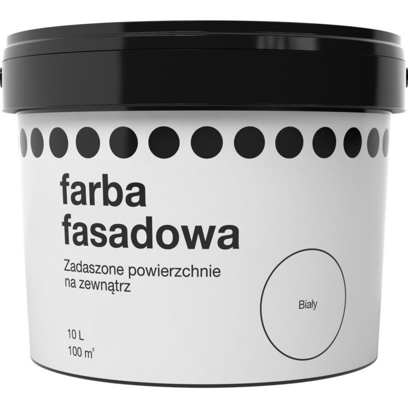 Farba elewacyjna biała 10 l