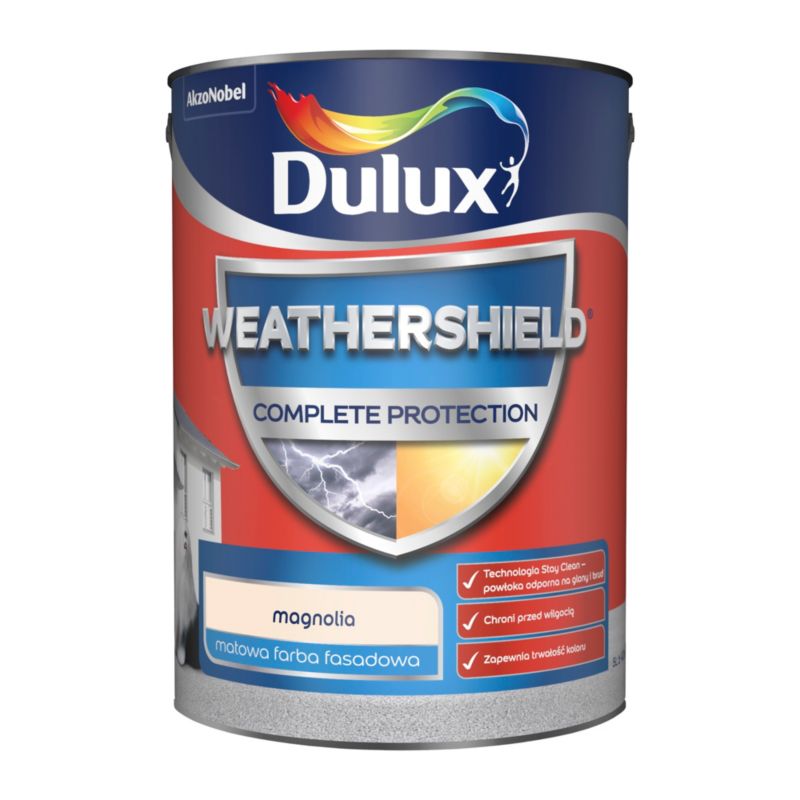 Farba elewacyjna Dulux Complete magnolia 5 l