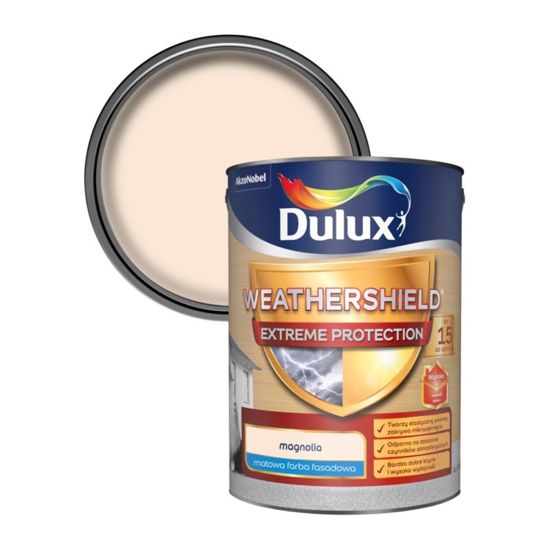 Farba elewacyjna Dulux Extreme magnolia 5 l