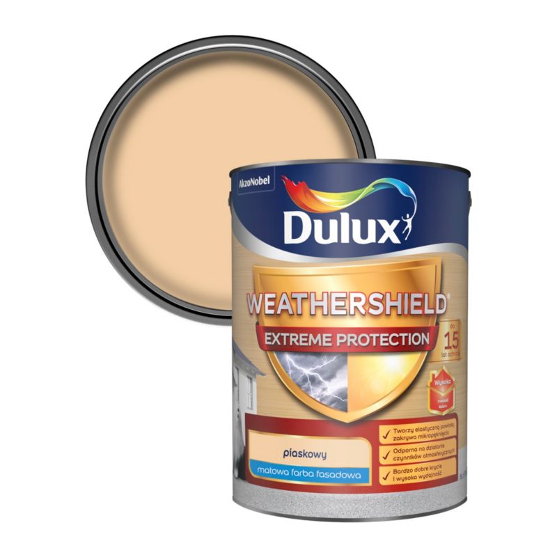 Farba elewacyjna Dulux Extreme piaskowy 5 l