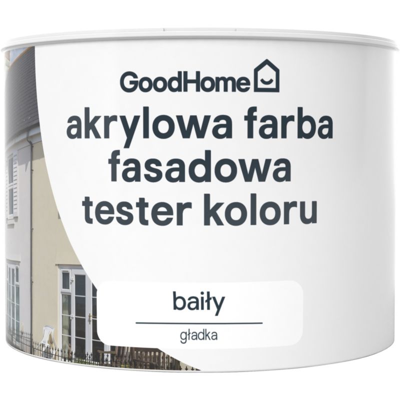 Farba elewacyjna Good Home biała 250 ml