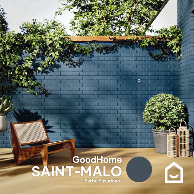 Farba elewacyjna GoodHome akrylowa saint-malo 10 l