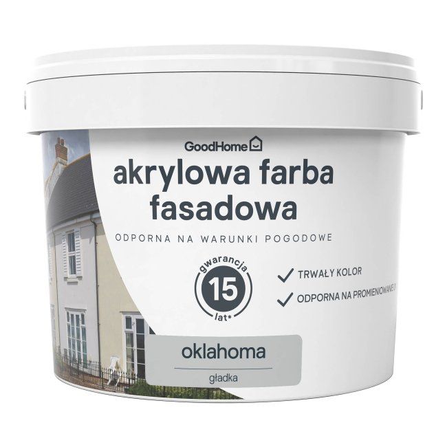 Farba elewacyjna GoodHome oklahoma 10 l