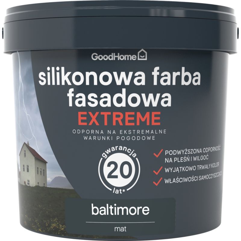 Farba elewacyjna GoodHome Premium baltimore 5 l