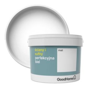 Farba GoodHome biała mat 2,5 l