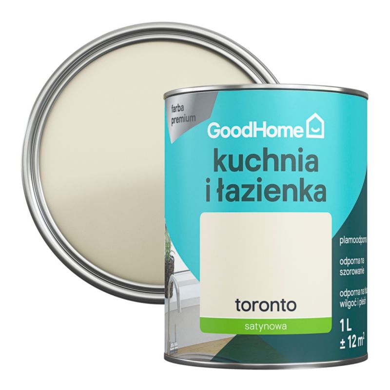 Farba GoodHome Kuchnia i Łazienka toronto 1 l