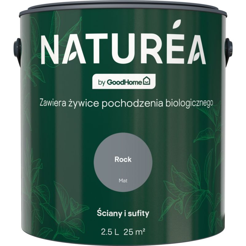 Farba GoodHome Naturea ściany i sufity Rock mat 2,5 l