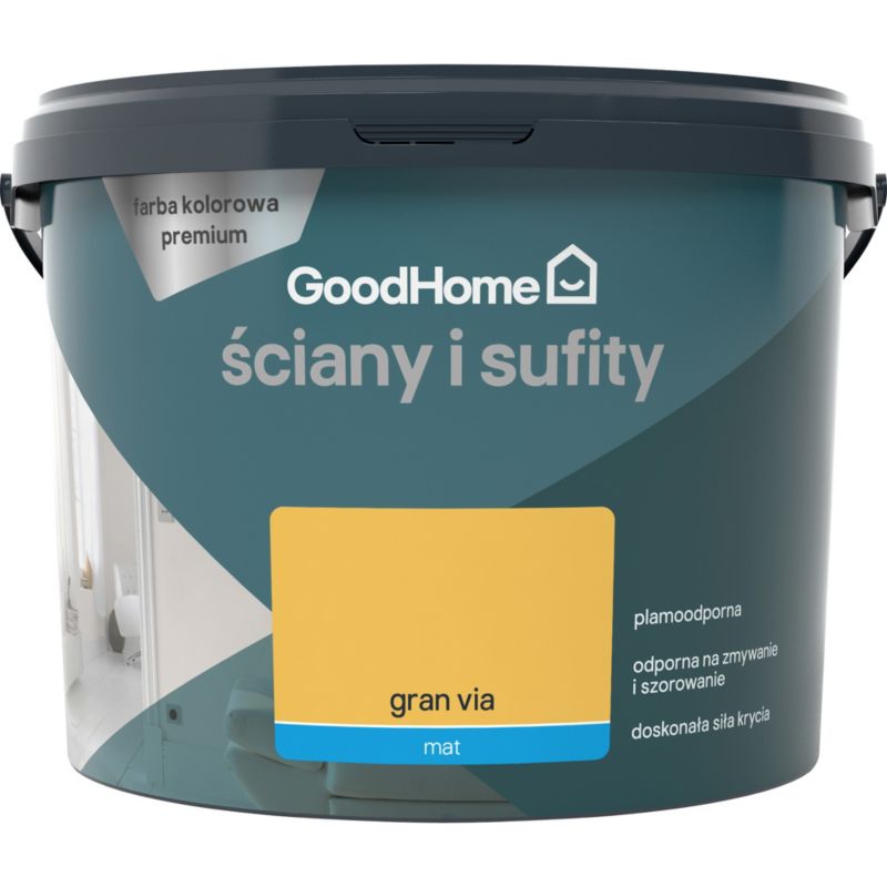 Farba GoodHome Premium Ściany i Sufity gran via 2,5 l