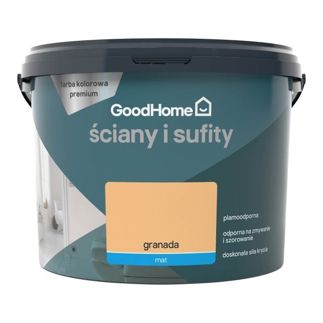 Farba GoodHome Premium Ściany i Sufity granada 2,5 l