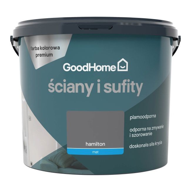 Farba GoodHome Premium Ściany i Sufity hamilton 5 l