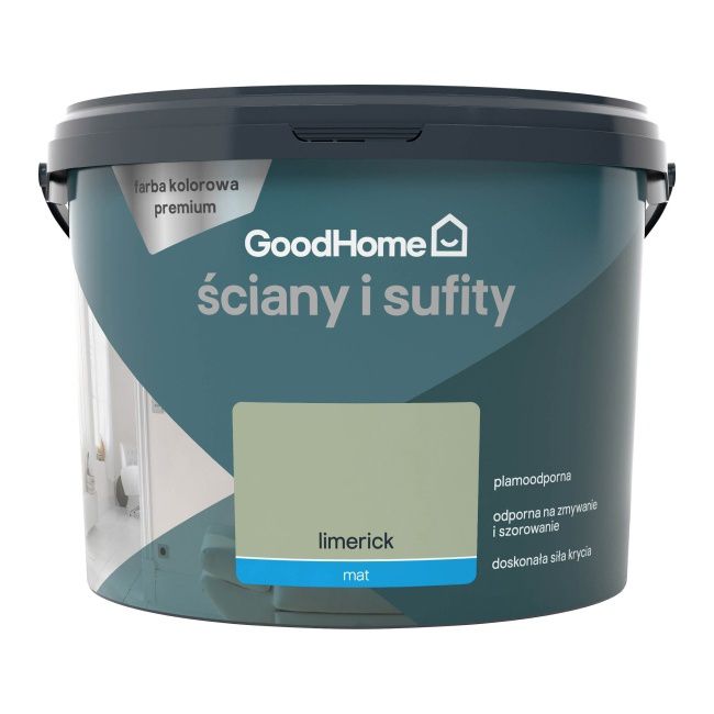 Farba GoodHome Premium Ściany i Sufity limerick 2,5 l