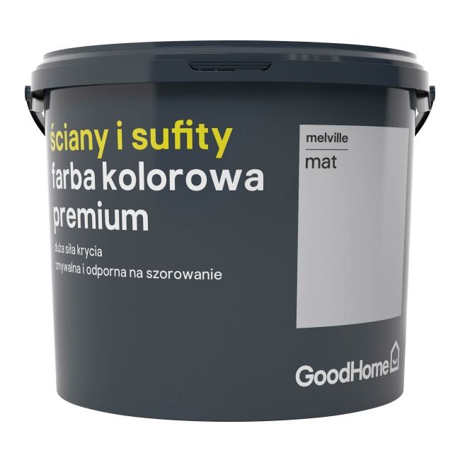 Farba GoodHome Premium Ściany i Sufity melville 5 l