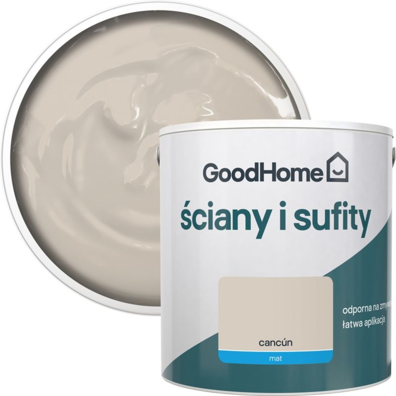 Farba GoodHome Ściany i Sufity cancun 2,5 l