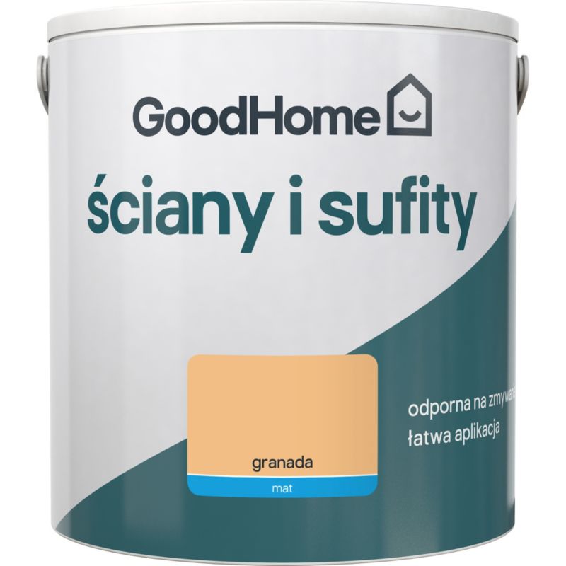 Farba GoodHome Ściany i Sufity granada 5 l