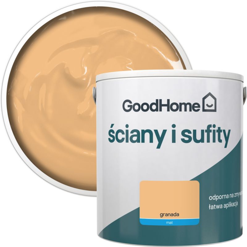 Farba GoodHome Ściany i Sufity granada 5 l