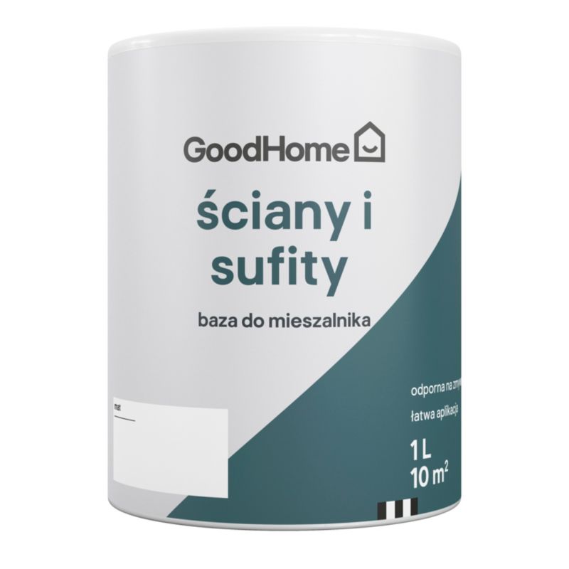 Farba GoodHome Ściany i Sufity matowa 1 l baza C