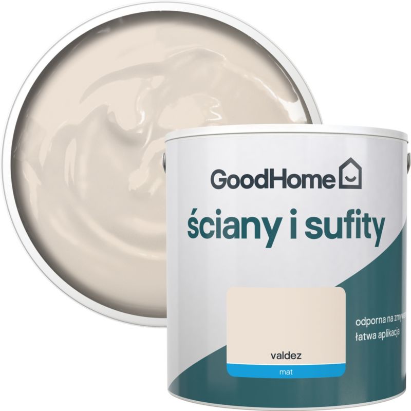 Farba GoodHome Ściany i Sufity valdez 2,5 l