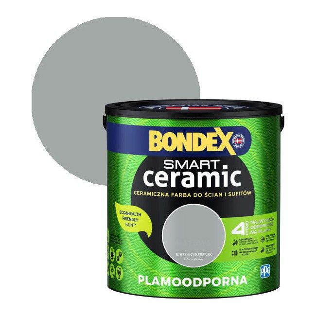 Farba hybrydowa Bondex Smart Ceramic blaszany bębenek 2,5 l
