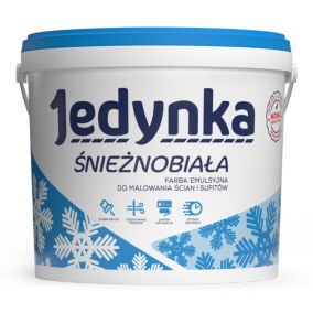 Farba Jedynka śnieżnobiała 10 l